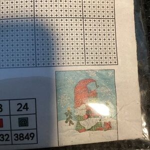 #673 Christmas Santa Cross Stitch Kit